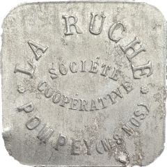 1 Franc - La ruche - Société coopérative Pompey
