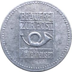 1 Liter Bier Brauerei zur Post, Pfeffenhausen