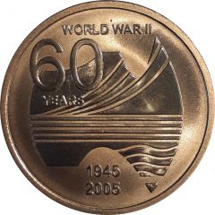 Medal - 60th Anniversary End of World War II Military Award