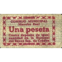1 Peseta Mancha Real