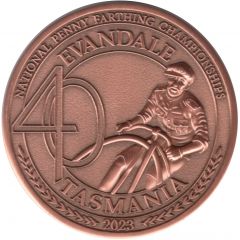 Medal - Evandale National Penny Farthing Championships