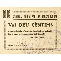 10 Céntimos Masdenverge