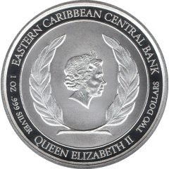 2 Dollars - Elizabeth II Sailing Regatta