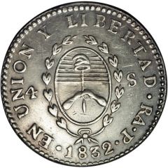 4 Soles Provincias del Rio de la Plata