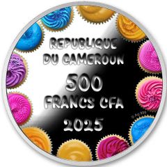 500 Francs CFA Happy birthday