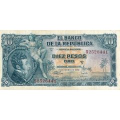 10 Pesos Oro