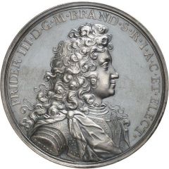 Inauguration of the `Lange Brücke` in Berlin - Frederick III