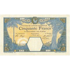 50 Francs Grand-Bassam