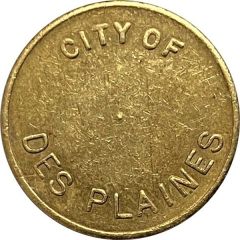 Parking Token - Des Plaines, Illinois