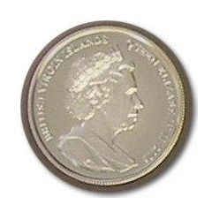 20 Dollars - Elizabeth II Christopher Columbus, White Gold