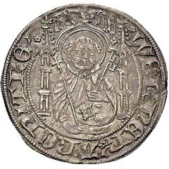 1 Weißpfennig - Werner of Falkenstein