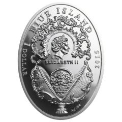1 Dollar - Elizabeth II 15th Anniversary Egg