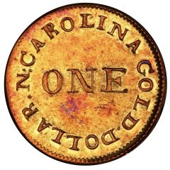 1 Dollar - C. Bechtler