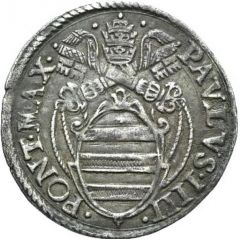 1 Giulio - Paul IV St. Paul, closed book
