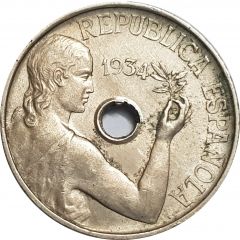 25 Centimos - II Republic