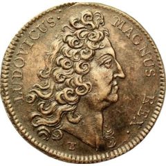Louis XIV - États de Bretagne Saint Brieuc; cuivre