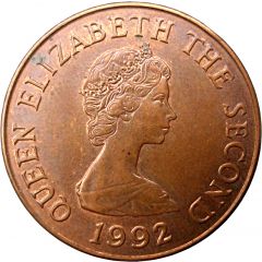 2 Pence - Elizabeth II 2nd portrait, magnetic