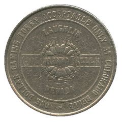 1 Dollar Gaming Token - Colorado Belle Laughlin, Nevada