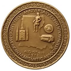 Medal - American Numismatic Association 81st Convention