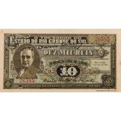 10 Mil Réis State Bonus, Series D