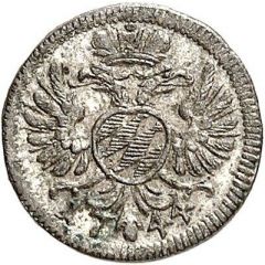 1 Pfennig - Charles Albert