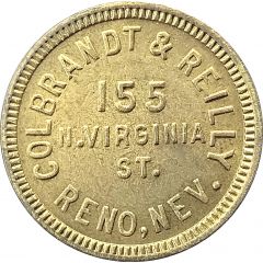 12 1/2 Cents - Colbrandt and Reilly Reno, Nevada