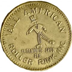 Token - All American Skate Altamonte Springs, Florida