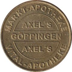 1 Bonus-Taler - Markt Apotheke and Vital Apotheke Göppingen, Altes E-Werk