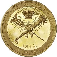 Award - Victoria Royal Society of Arts & Sciences, gold