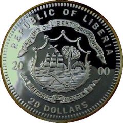 20 Dollars Louisiana Purchase