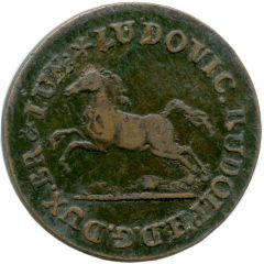 1 Pfennig - Louis Rudolph