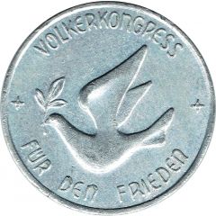 1 Schilling Peoples` congress for peace
