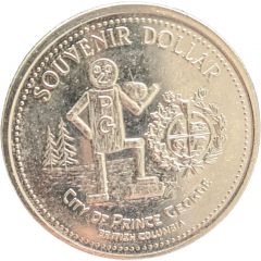 Souvenir Dollar Prince George, British Columbia