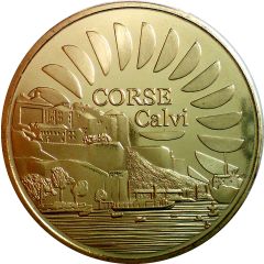 Token - Souvenirs et Patrimoine Corse - Calvi