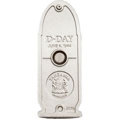 500 Shillings D-Day Bullet, Right side