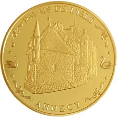 Tourist token - La Monnaie du Patrimoine - Annecy - Le palais de l`Isle Doré