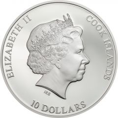 10 Dollars - Elizabeth II Dresden Green Diamond