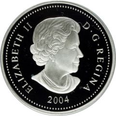 5 Dollars - Elizabeth II Moose, coin and stamp set