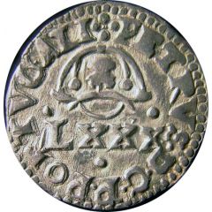 LXXX Réis `4 Vintens` - Pedro Prince Regent Lisboa mint