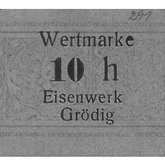 10 Heller Grödig - Eisenwerk