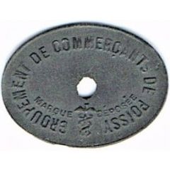 5 Centimes - Groupement de Commerçants - Poissy [78]