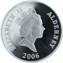 5 Pounds - Elizabeth II Charles Dickens, Silver Proof Issue