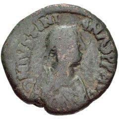 40 Nummi - Justinian I Constantinopolis, Type ✶M♁