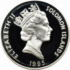 10 Dollars - Elizabeth II Coronation of the Queen Mother in 1937