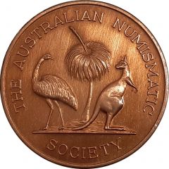 Medal - ANS Sydney 90 Years Australian Numismatic Society