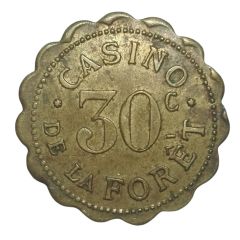 30 centimes - Casino de la forêt