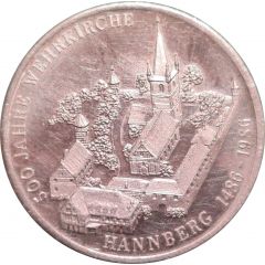 Medal - 500th anniversary of the Weihkirche in Hannberg