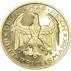 3 Reichsmark University in Marburg