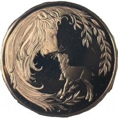 Holiday Greeting Card Medal - Peace on Earth