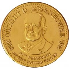 Token - Shell`s Presidential Coin Game Dwight D. Eisenhower